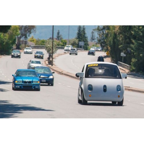 Xe tự lái Google chính thức lăn bánh thử nghiệm trên đường phố California Xe tự lái Google chính thức lăn bánh thử nghiệm trên đường phố California